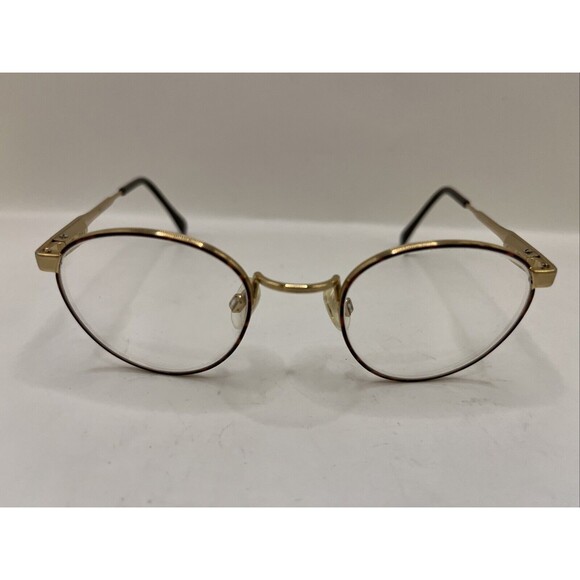 Luxottica Eyeglasses Klixx GEP Italy Designer Frames Only  Brown 46-20-125 - Picture 1 of 6
